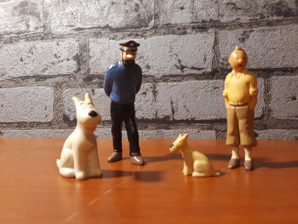 Lot Figurines Tintin Lu (s&eacute;rie1) Lu 
