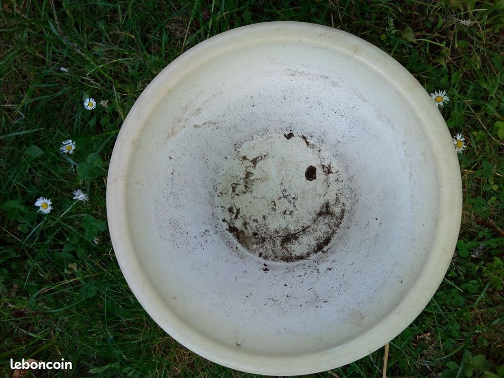 cache pot &eacute;vas&eacute;, &eacute;pais, hauteur 18 cm Jardin