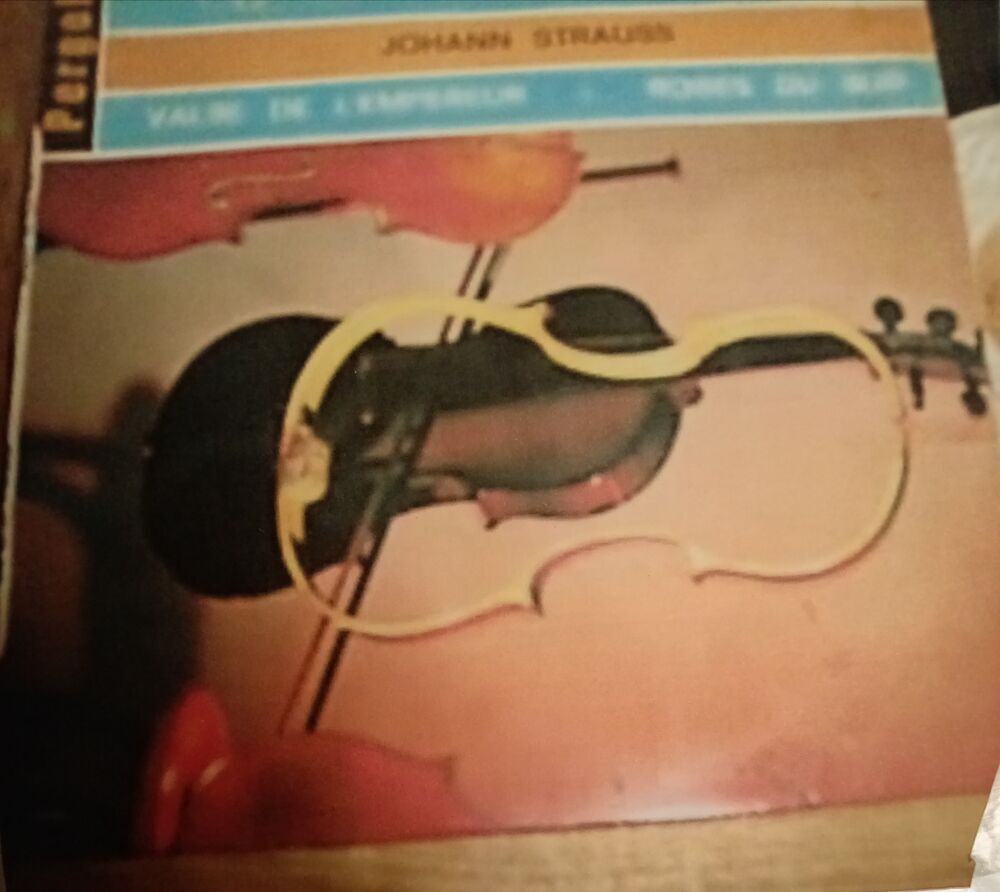 JOHANN STRAUSS / DISQUE VYNIL 45 TOURS /ORCHESTRE SYMPHONIQU CD et vinyles