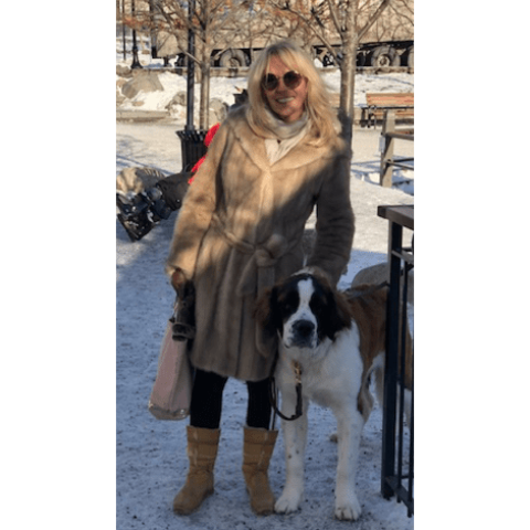 Manteau en vison veritabile, a capuche et ceinture 850 Saint-Maur-des-Fosss (94)