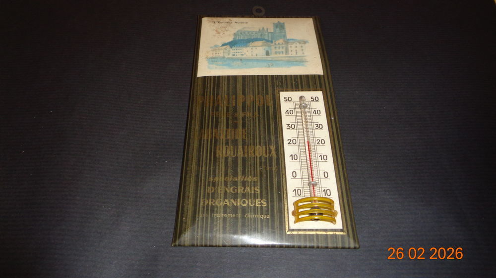 THERMOMETRES PUBLICITAIRES VINTAGE 