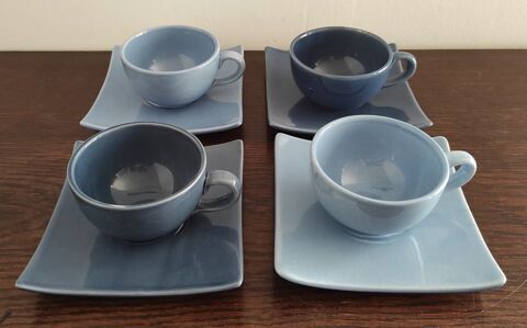 Tasses et soucoupes x 4 (le lot)  4 Metz (57)