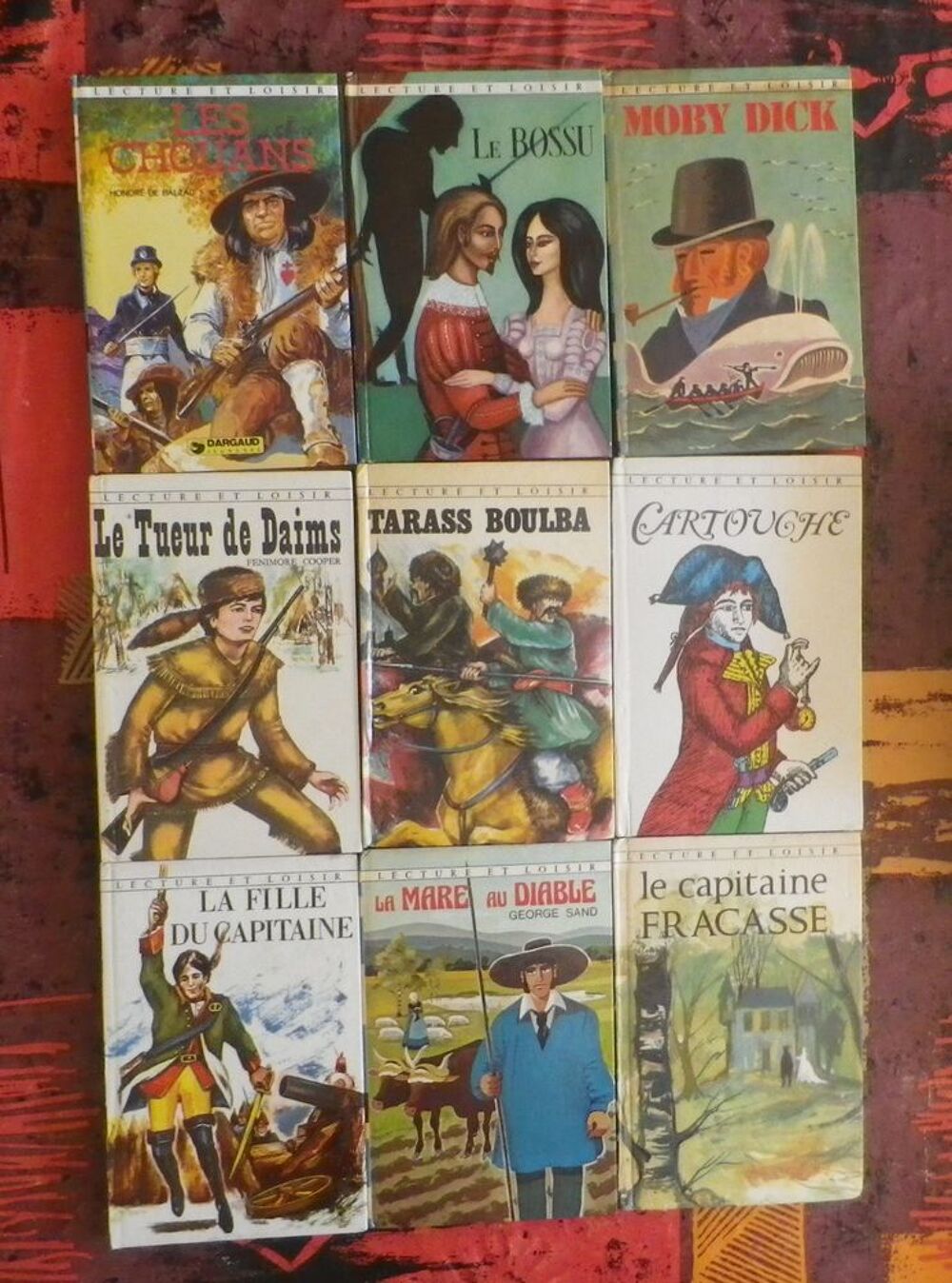 LOT DE 9 LECTURE ET LOISIR BLEU Livres et BD