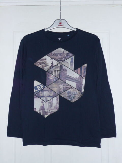 TEE-SHIRT BLEU MARINE TOM TAILOR 14 ANS 4 Escalquens (31)