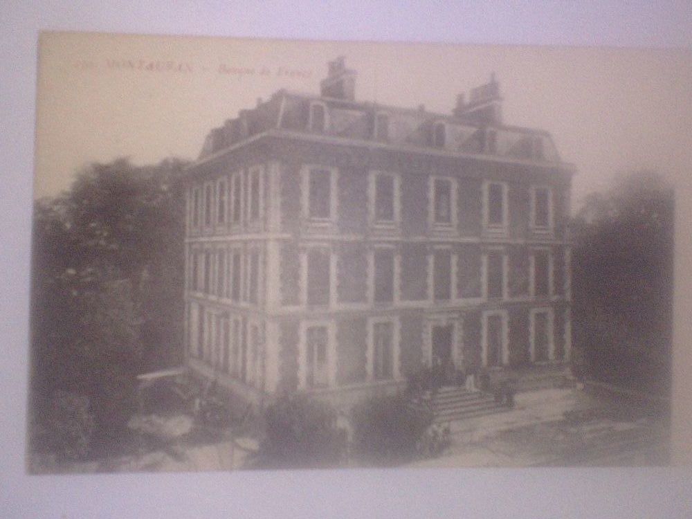 Carte postale banque de France Montauban 230 Achille Bouis 