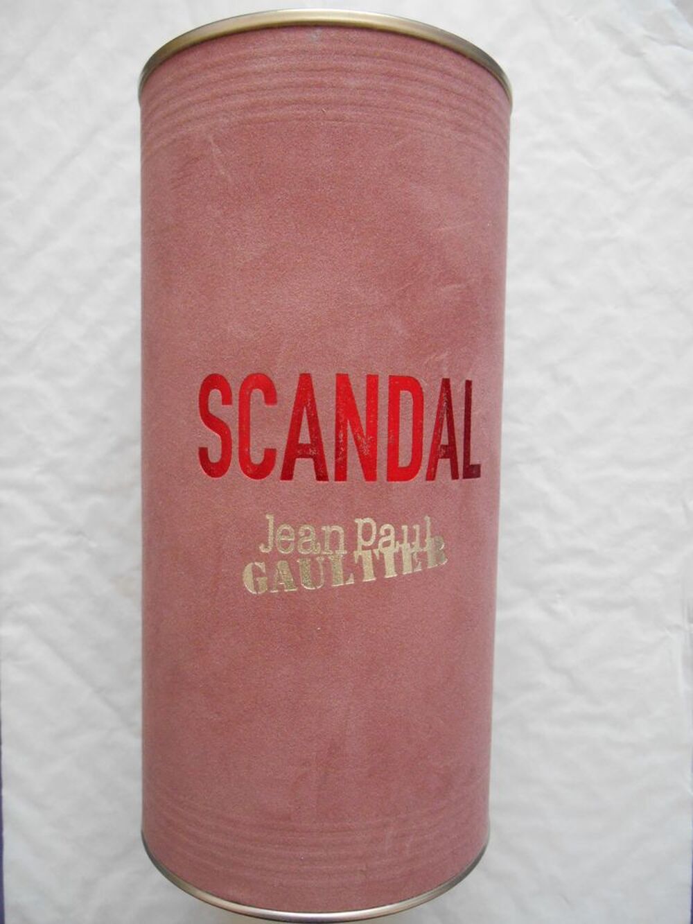 Boite VIDE parfum Scandal 80ml JP Gaultier 