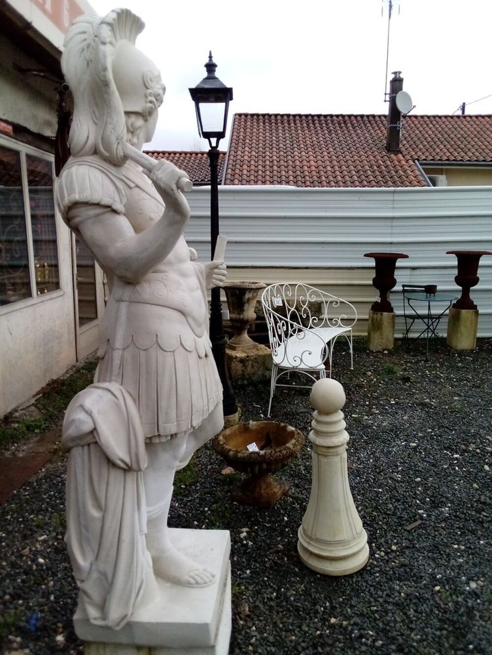 Statue en pierre homme Décoration