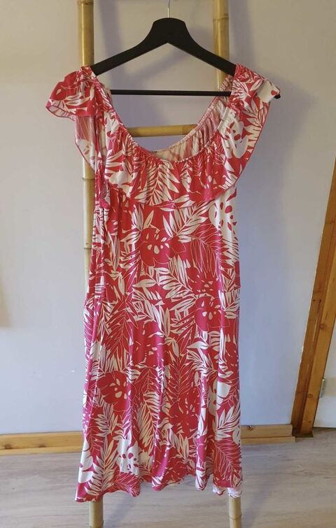 robe rose et blanche lgre d't M 3 Monistrol-sur-Loire (43)