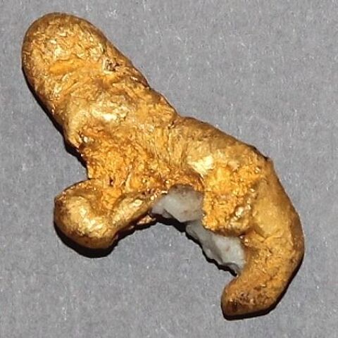 Ppite d'or de 15 g avec quartz incrust 2780 Cruseilles (74)