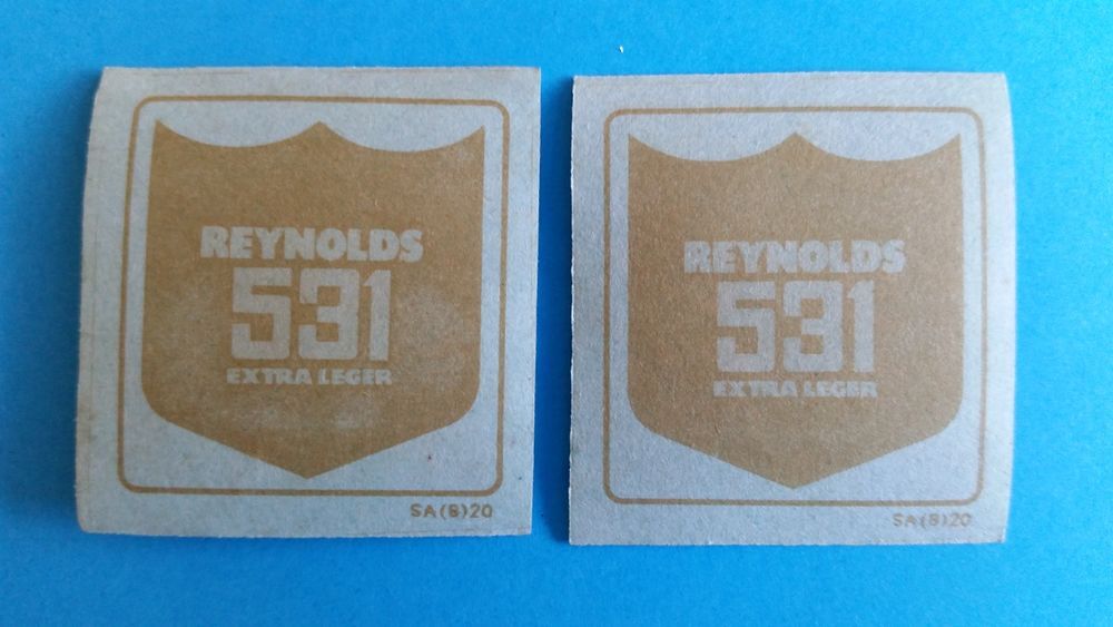 &Eacute;TIQUETTES * REYNOLDS Vélos