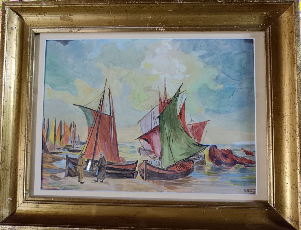 Tableau Les Voiliers 