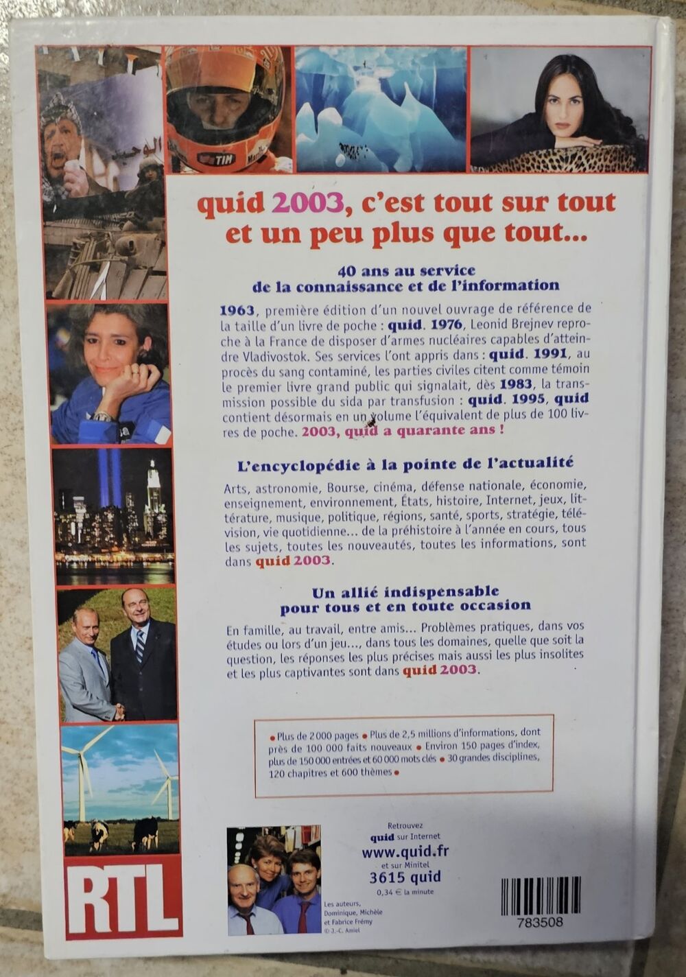 Quid records 2003 Livres et BD