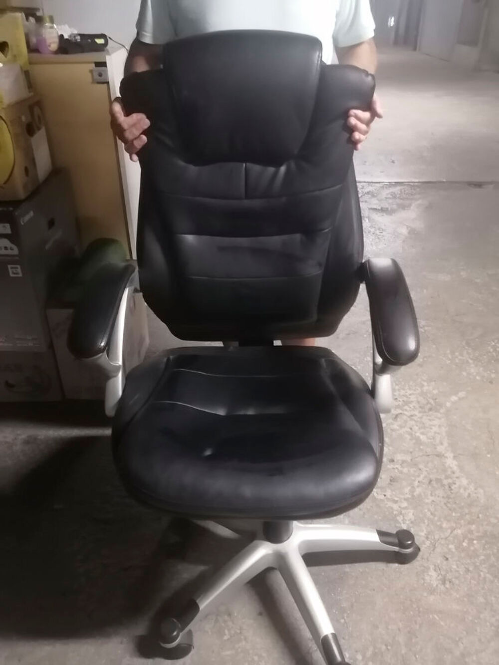 Fauteuil de bureau en cuir Matériel informatique