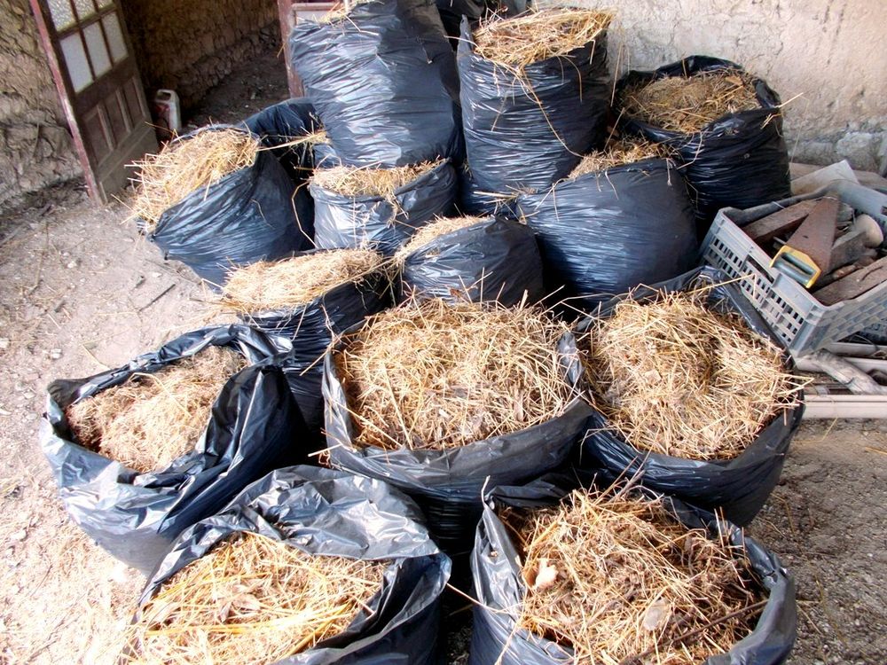 Sac de 100 litres foin paille (l'unit&eacute;) Jardin