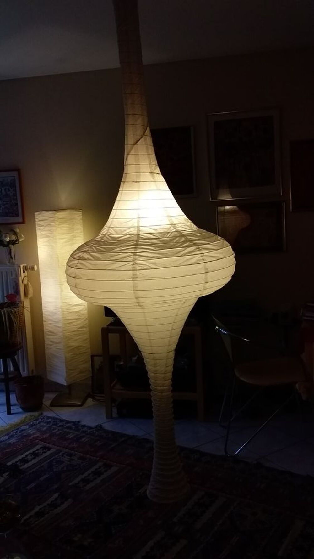 Luminaire papier japonais Décoration