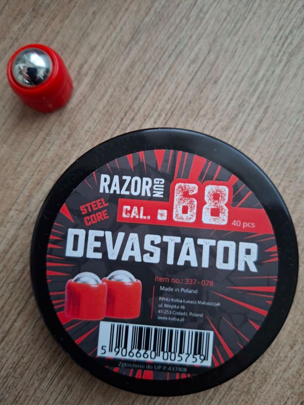 Bille 0.68 devastator pour lanceur hdr Sports