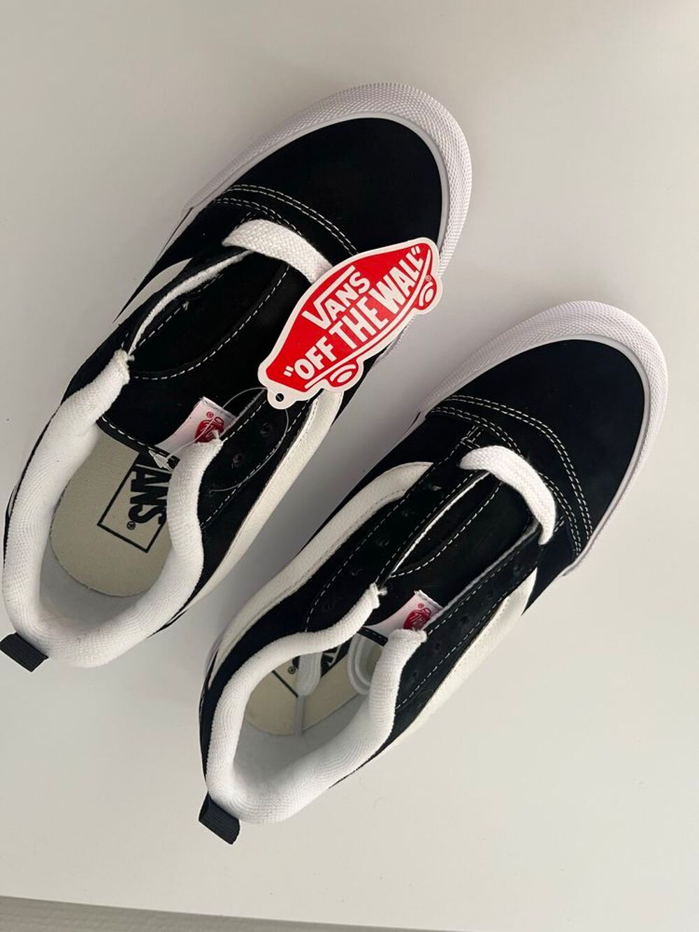 vans Knu Skool noir et blanc - pointure 38 Chaussures