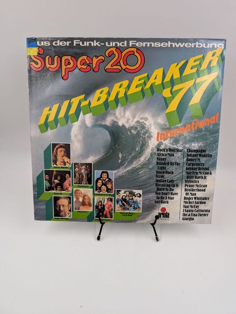 Vinyle 33 tours Super 20 Hit-Breaker '77 International 10 Vulbens (74)