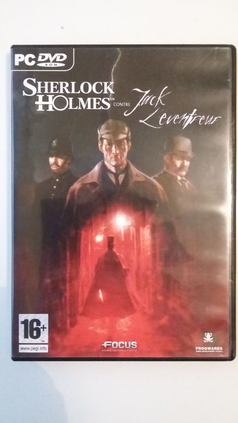 Jeu PC : Sherlock Holmes contre Jack l'&eacute;ventreur Consoles et jeux vidos