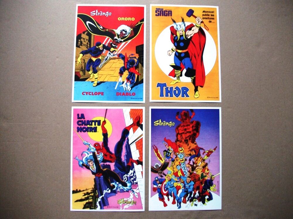 46 Posters Strange - Marvel (1970-1994) Livres et BD