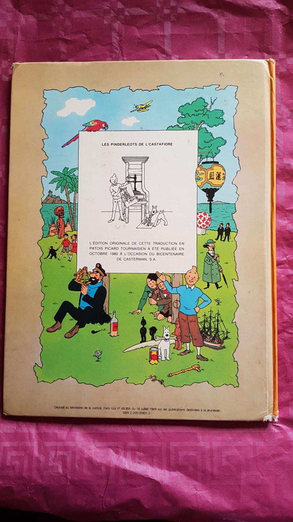 BD Tintin en patois Livres et BD