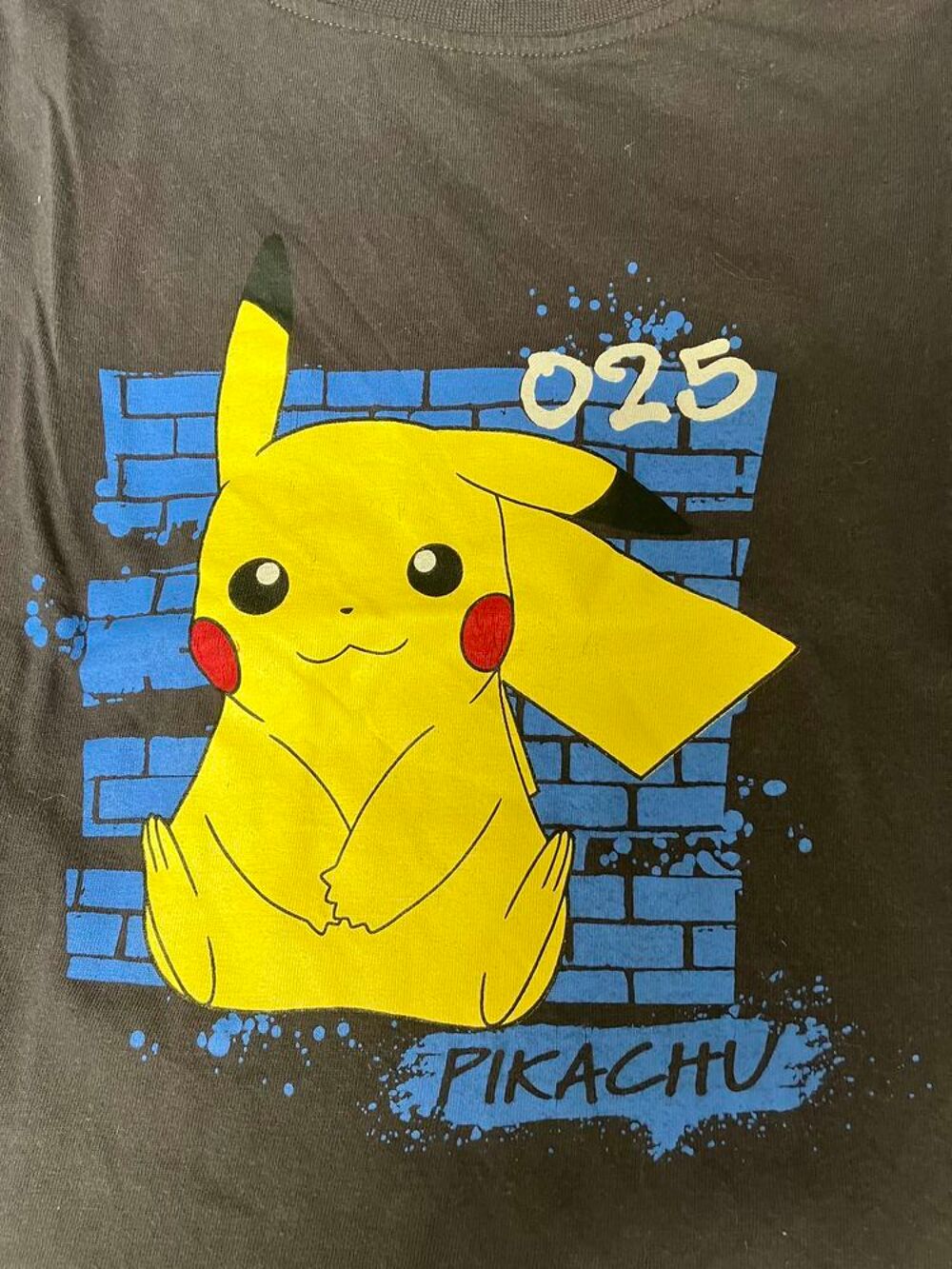 T-shirt manches longues Sonic Pikachu 5 ans Vêtements enfants