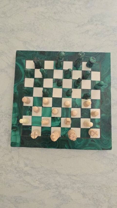 jeu d'�chec en malachite 100 Viviers-du-Lac (73)