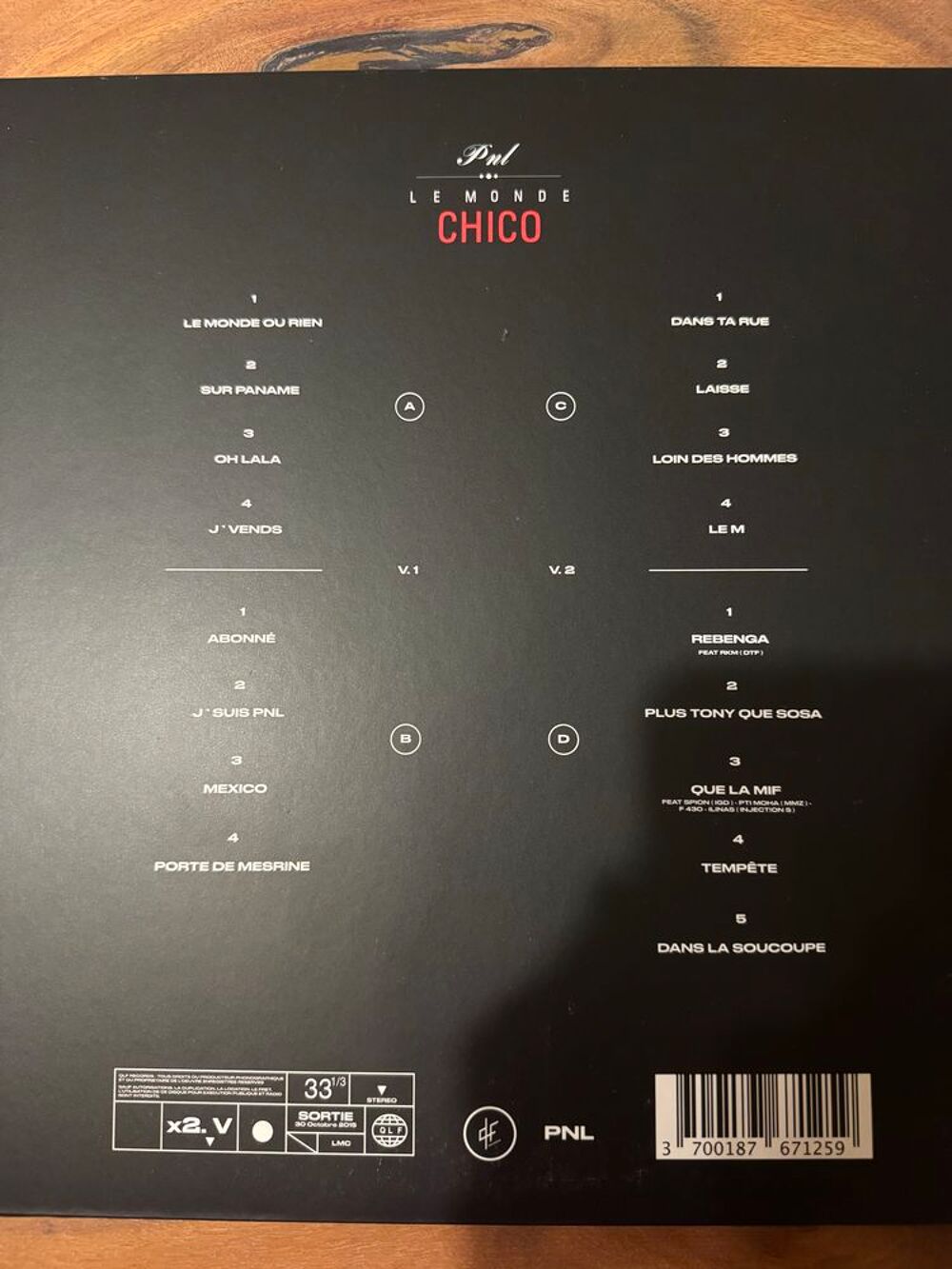 vinyles le monde chico par PNL CD et vinyles