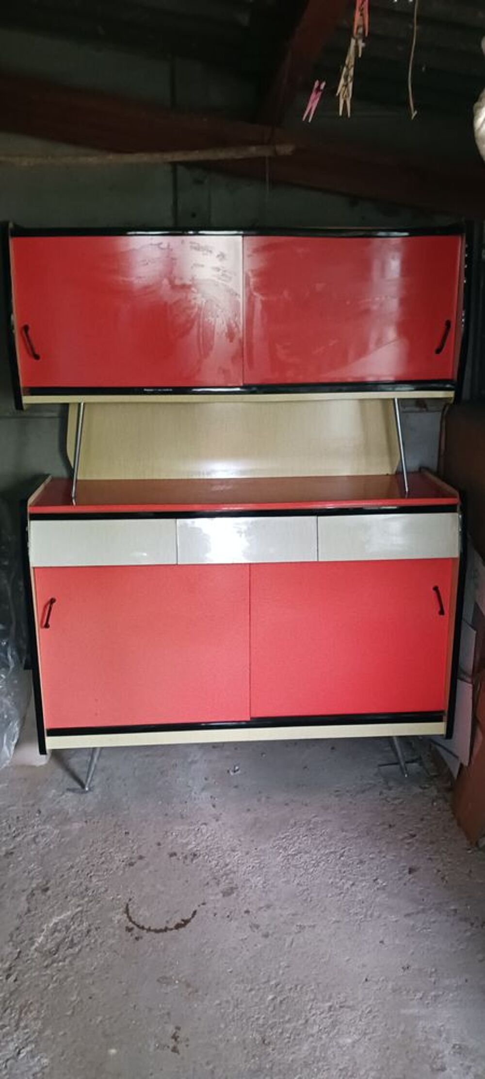 buffet ancien en formica bon &eacute;tat Meubles