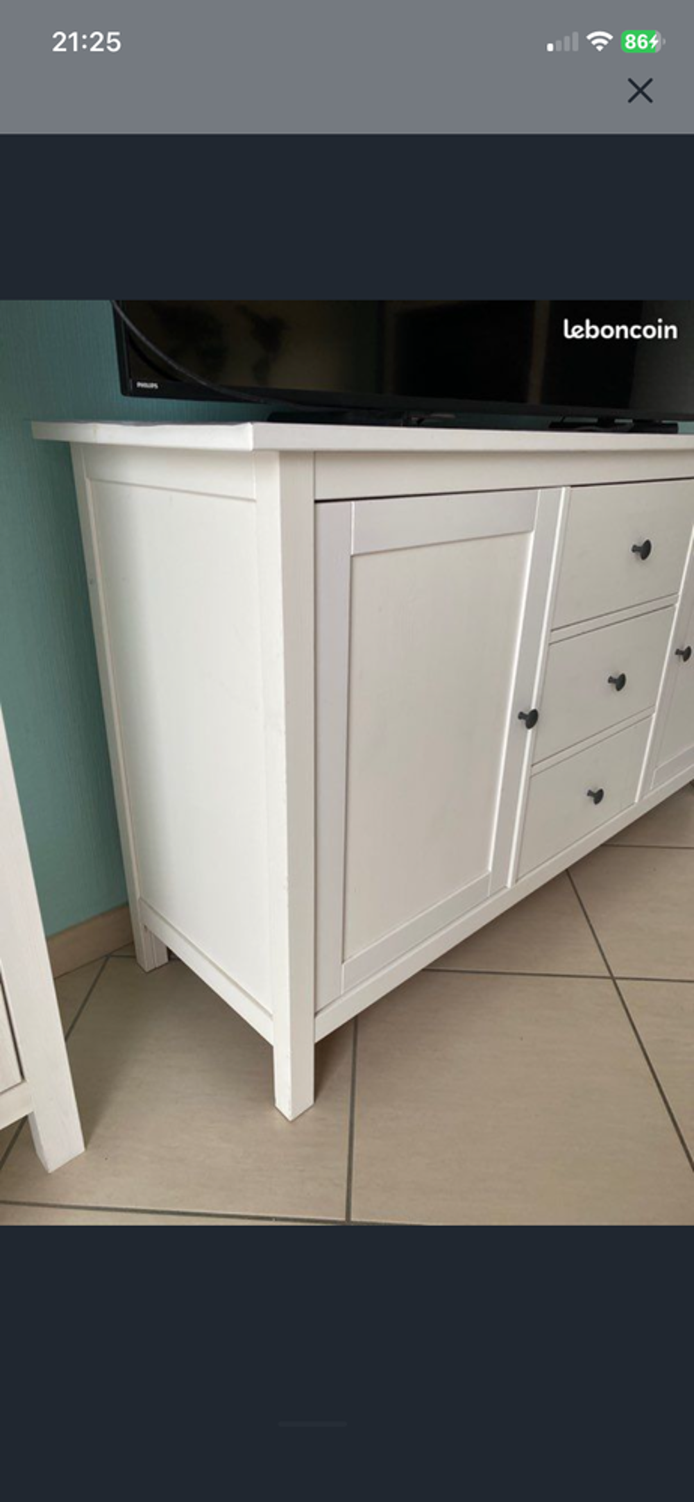 Buffet blanc ikea Meubles