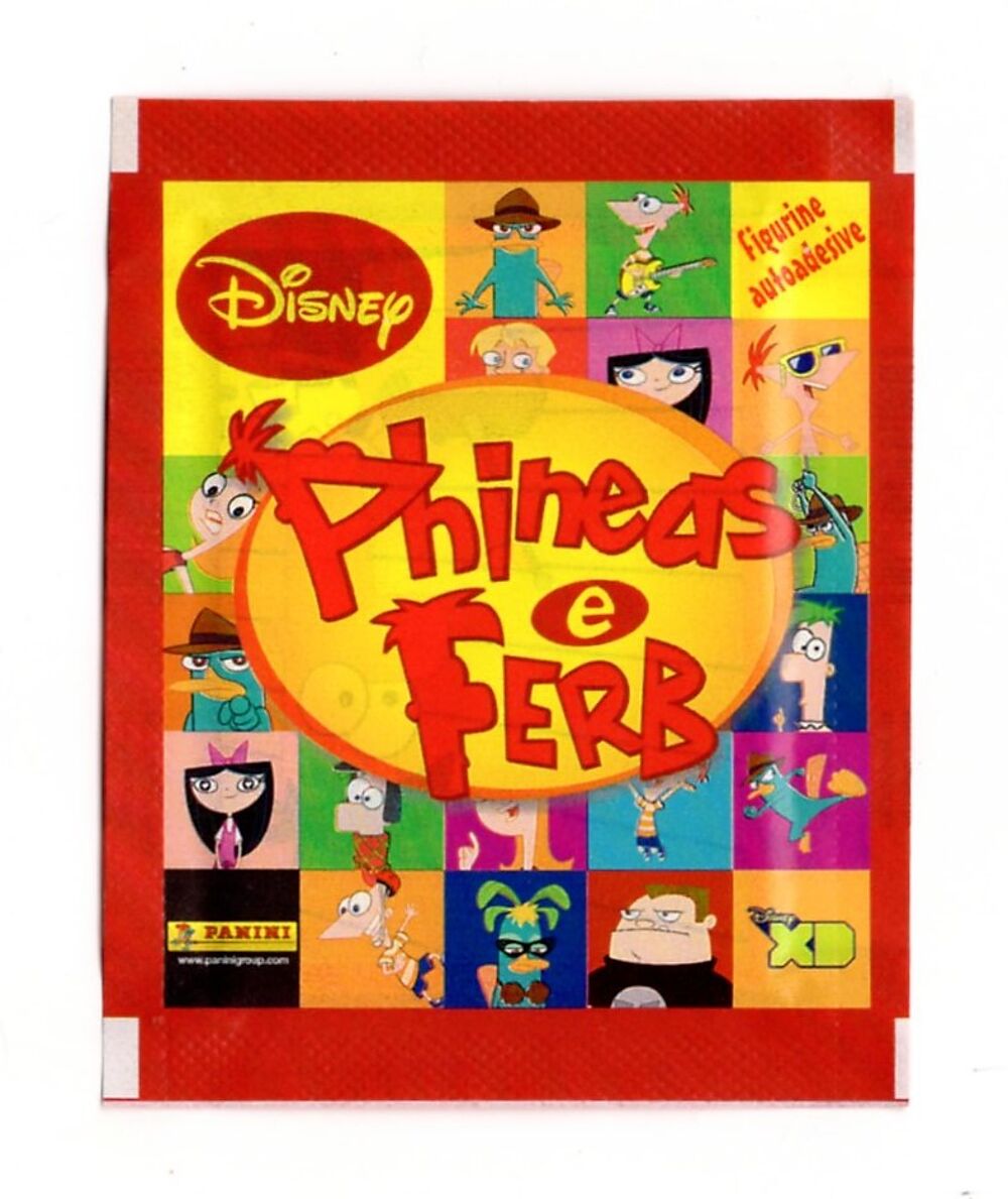 Pochette Phineas et Ferb - Panini - Disney - 2011 