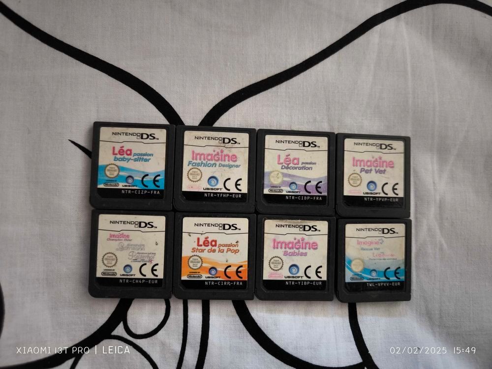 jeu Nintendo ds sans bo&icirc;te Consoles et jeux vidos