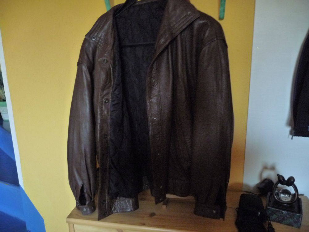 blouson cuir hiver Vêtements