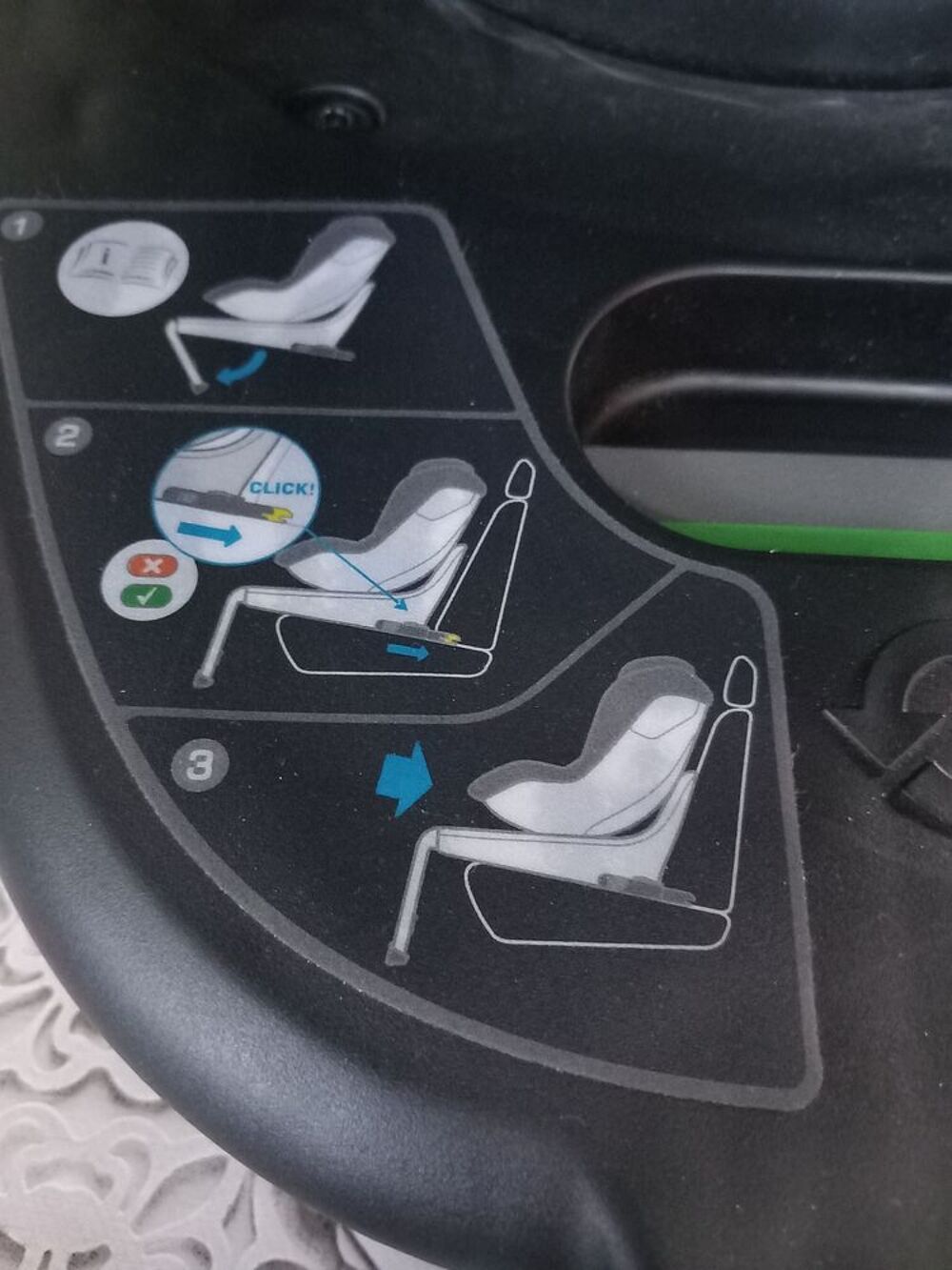 Si&egrave;ge auto pivotant isofix Puériculture