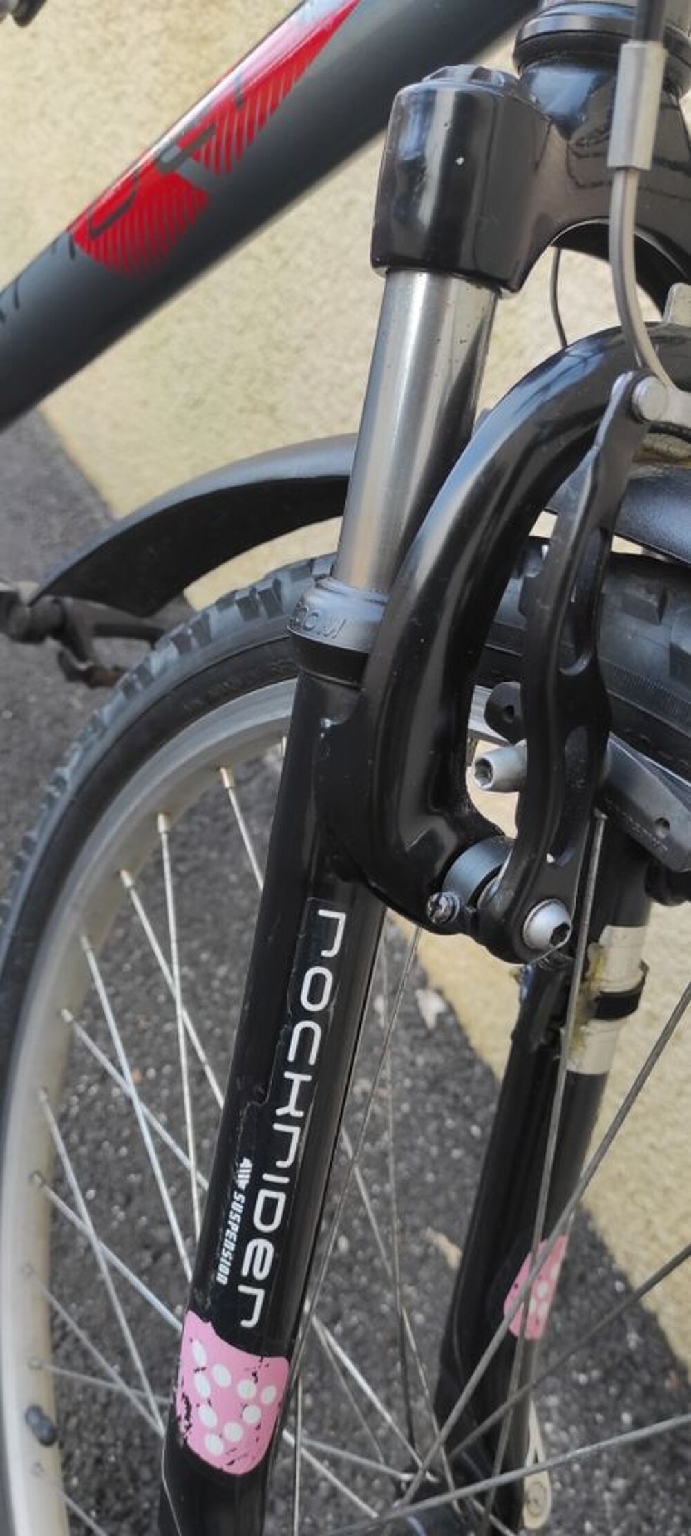 v&eacute;lo VTT ROCHRIDER &agrave; suspension Vélos
