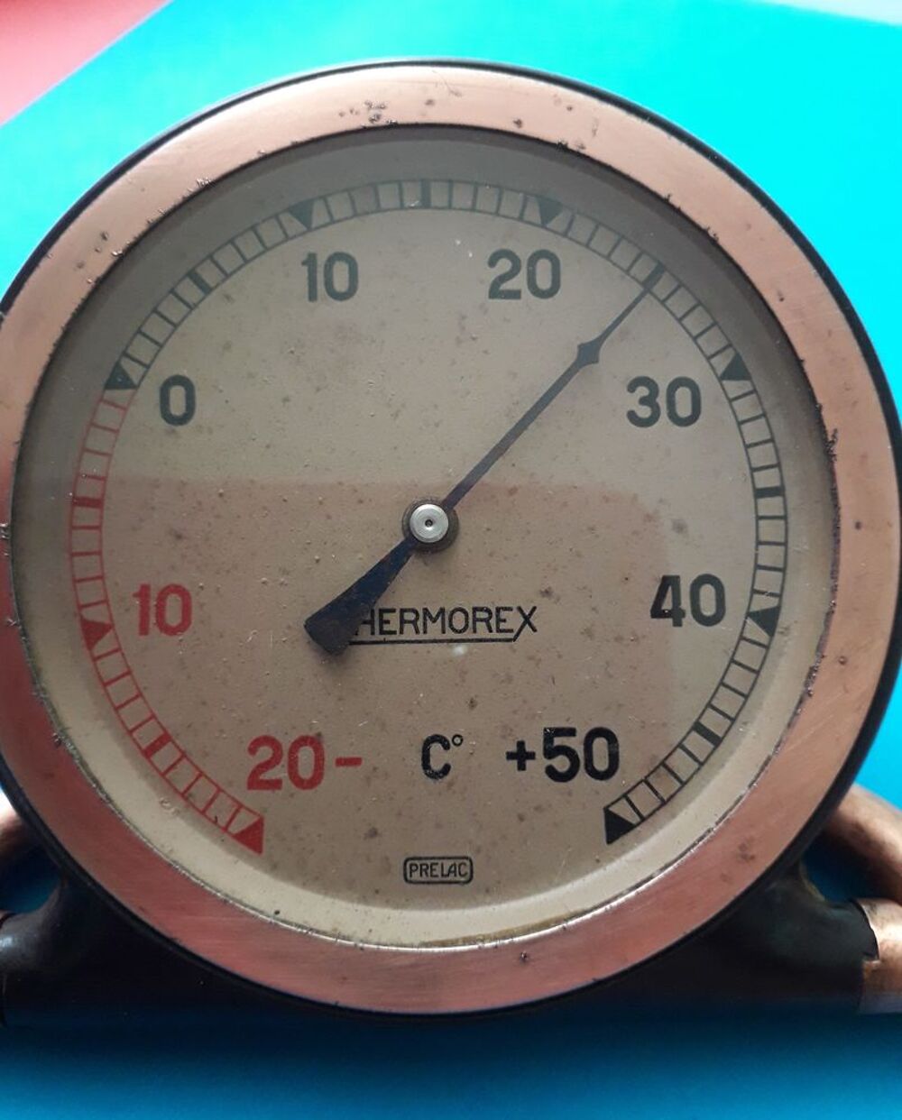 Thermom&egrave;tre Thermorex ( Prelac ) ART DECO 