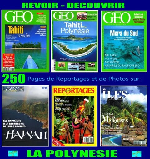 POLYN�SIE - g�o - LES �LES POLYN�SIENNES 18 Lyon 5 (69)