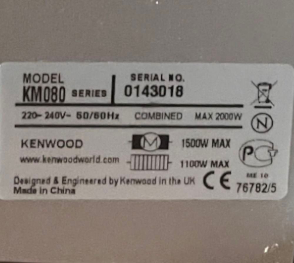 Kenwood Cooking Chef Major KM80 Electroménager