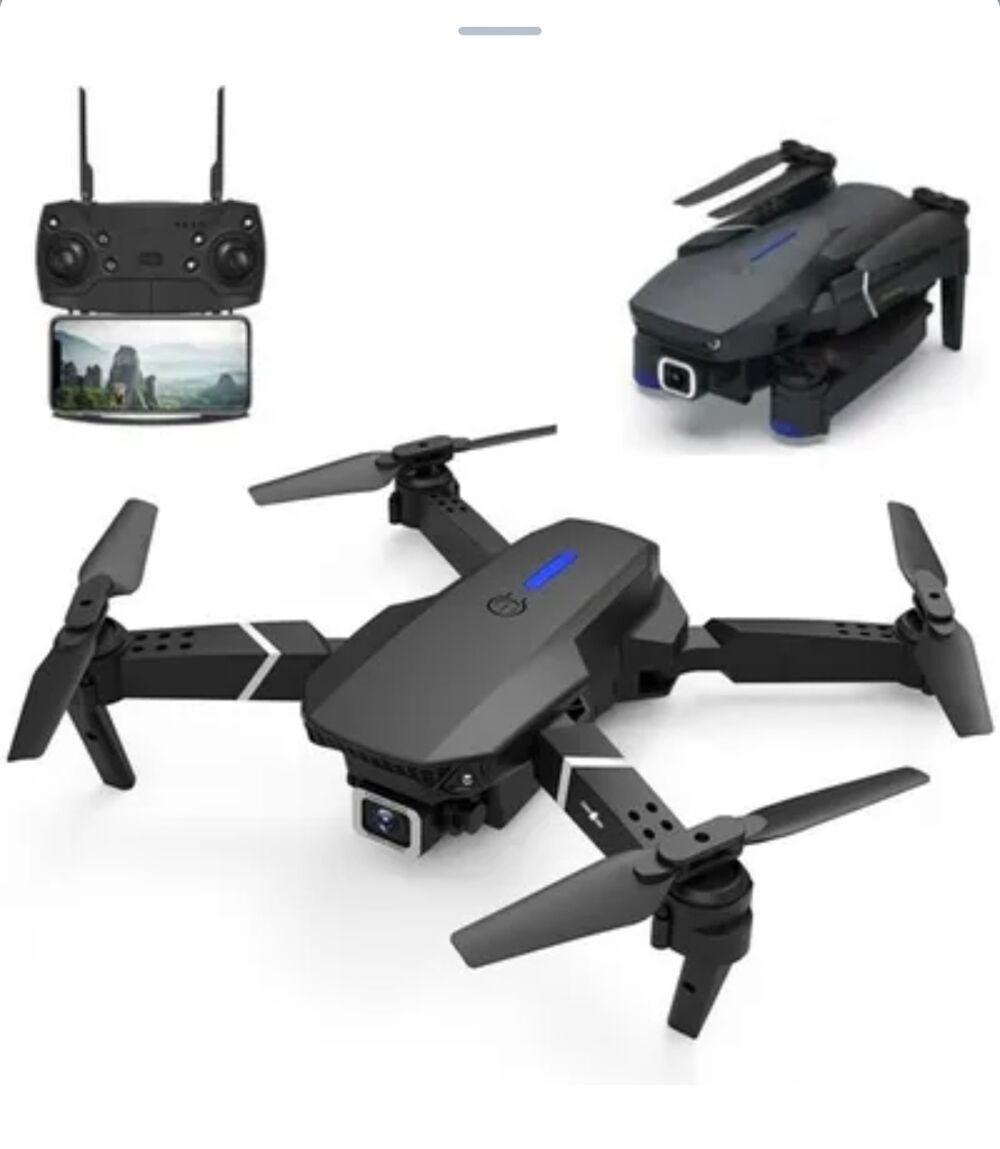 Drone Cam&eacute;ra Noir avec T&eacute;l&eacute;commande Jeux / jouets