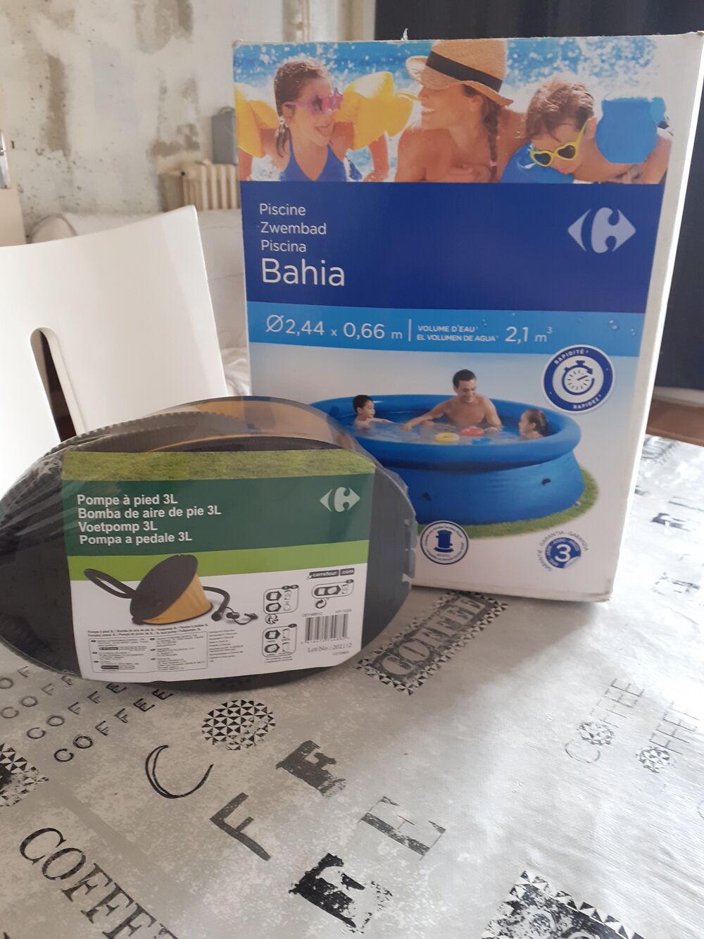 Piscine gonflable Jardin