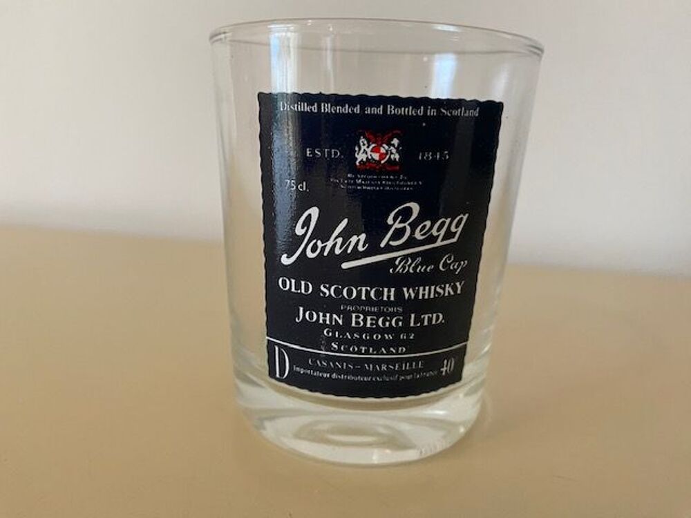 Verre &agrave; whisky John Begg 