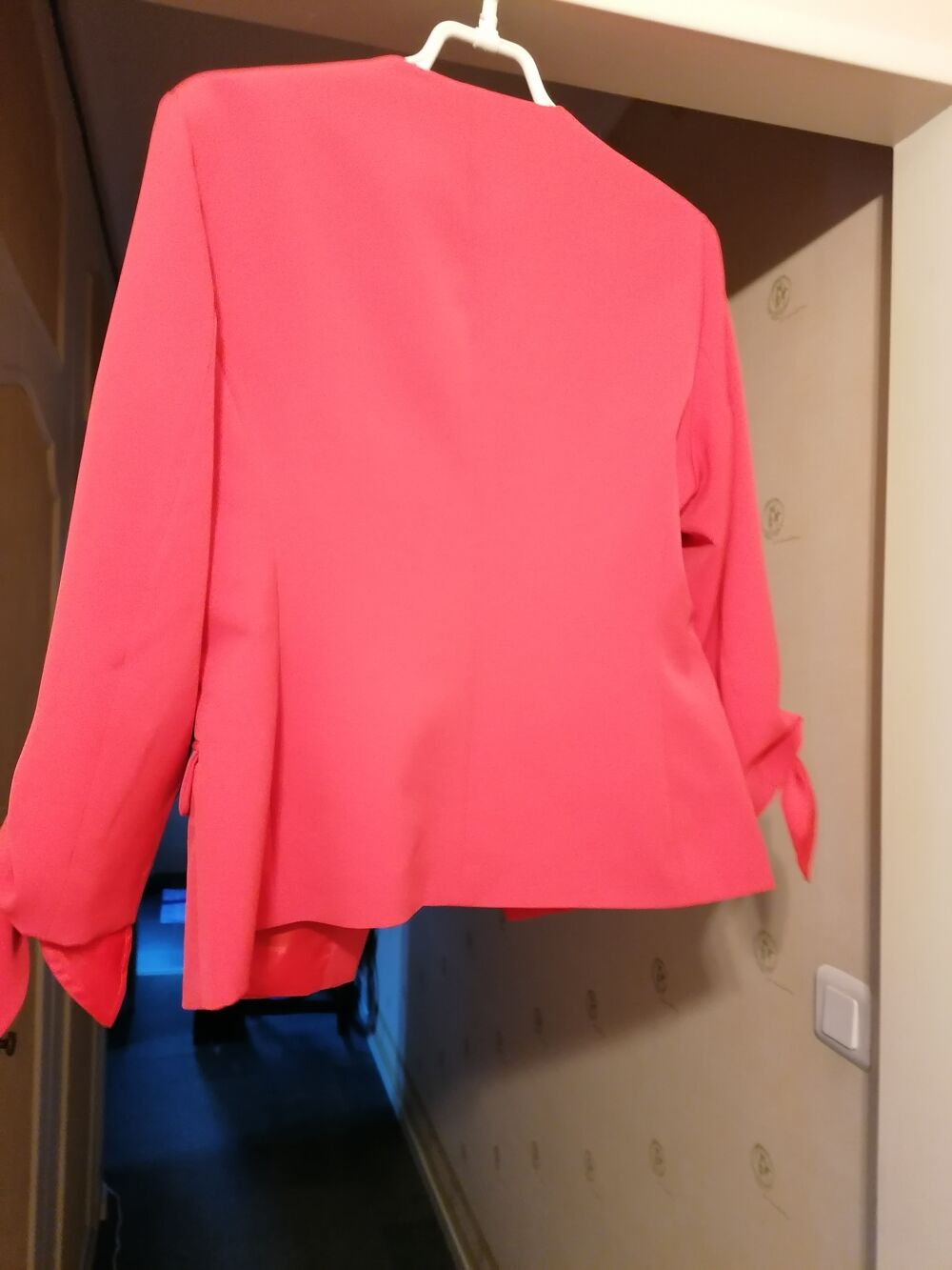 Veste femme rouge Vêtements