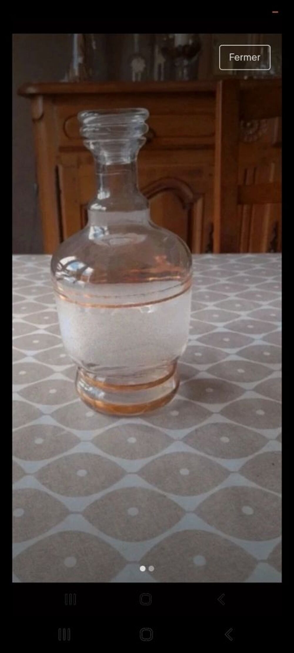 ancienne carafe Décoration