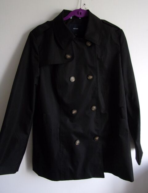 Manteau 3/4 femme noir 46/48 18 Lennon (29)