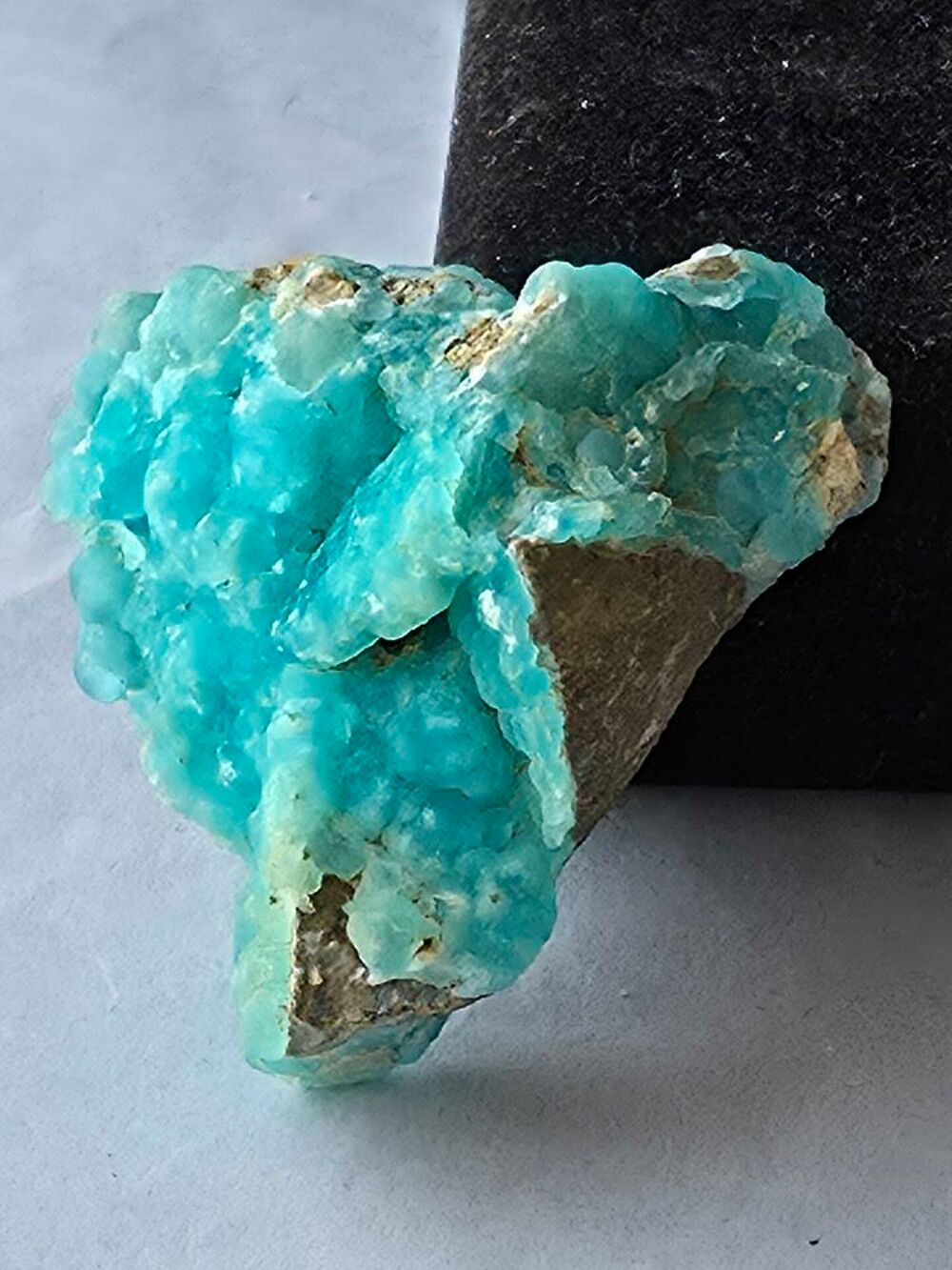Sp&eacute;cimen Rare H&eacute;mimorphite du Congo-Cristaux Naturels 4,4 cm 