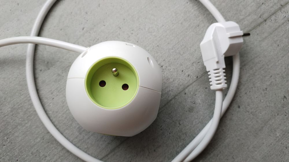 Rallonge &Eacute;lectrique Originale au Design " Ballon " 4 Prises Bricolage