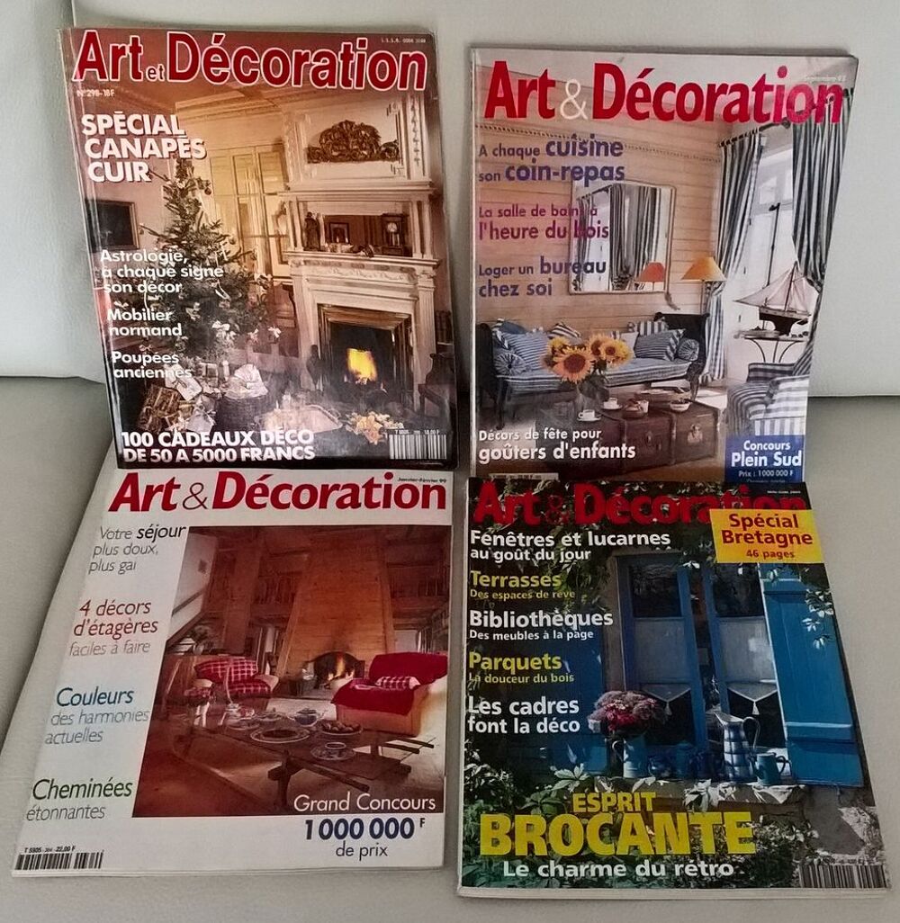 REVUES "" ART ET DECORATION "" Livres et BD