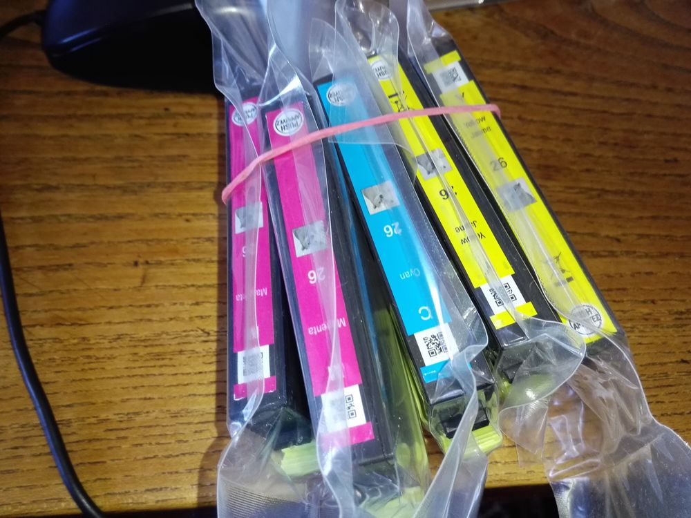 5 cartouches pour imprimante EPSON Matériel informatique
