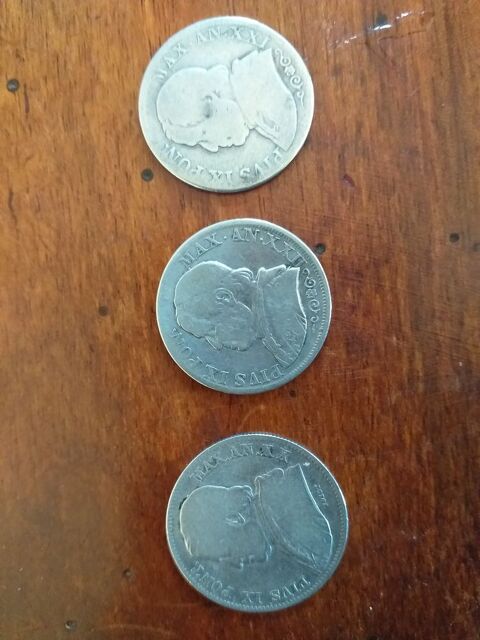 Pieces Vatican 1865/68 0 Villeneuve-Loubet (06)