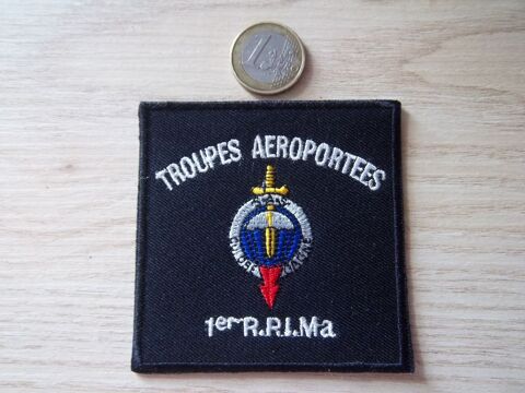 �cusson militaire parachutiste insigne 1er RPIMA 7 Valognes (50)